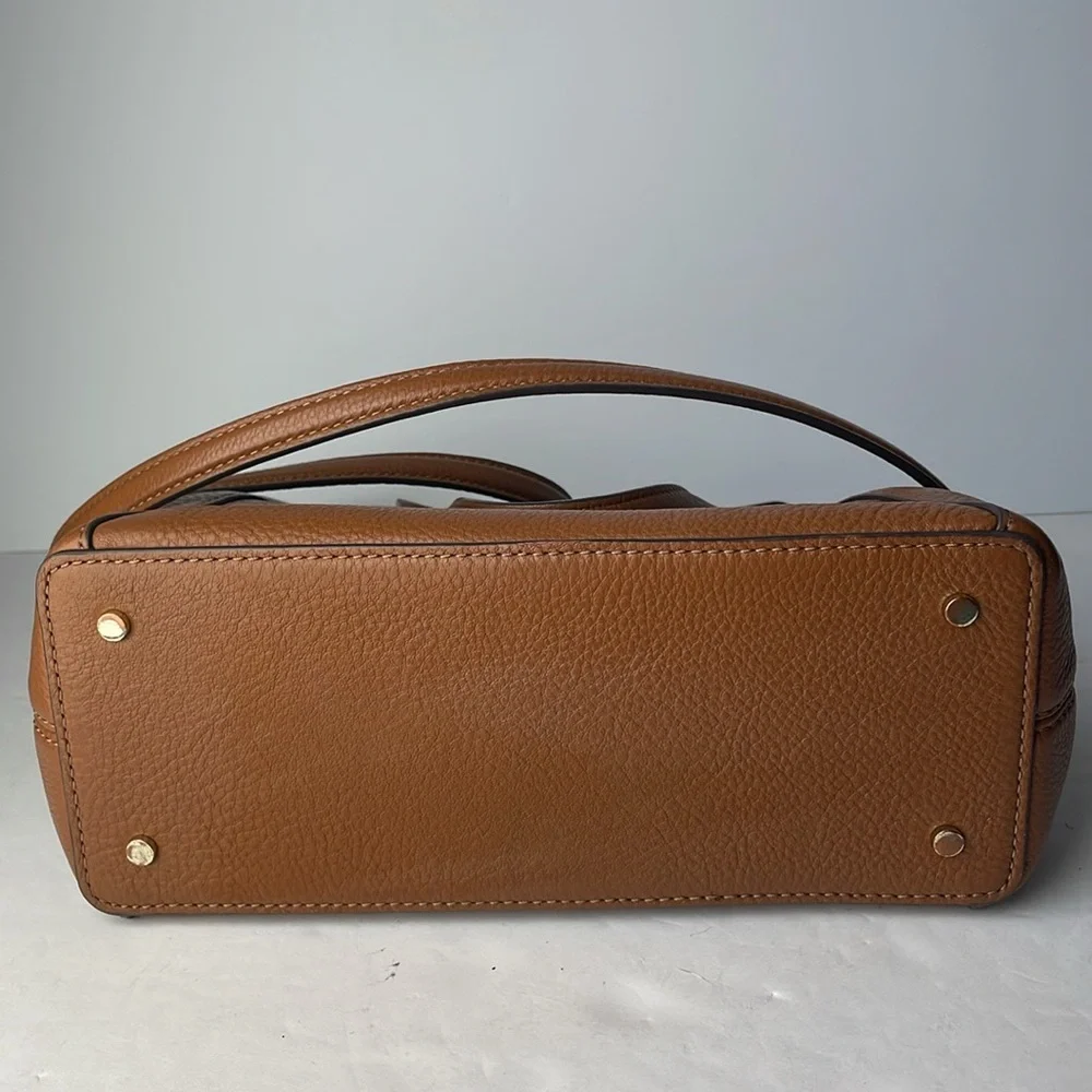 Kate Spade Jackson Brown Leather Satchel